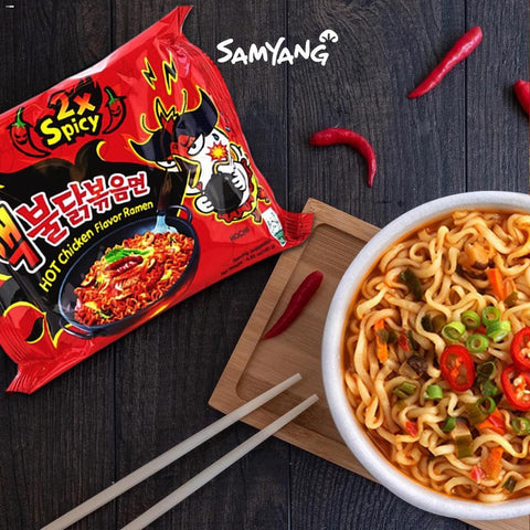 Samyang Buldak Ramen Hot Chicken 2x Pittig 140g X 5 stuks