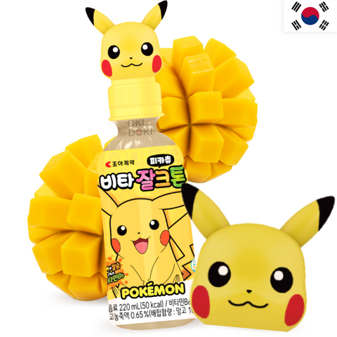 Vita Jalkton Mango Drink Pokemon Pikachu Design 220ml