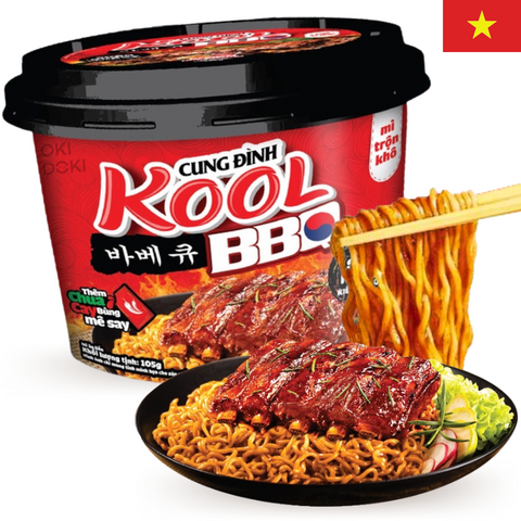 CUNG ĐÌNH KOOL Fideos Salteados Sabor BBQ Coreana 105g