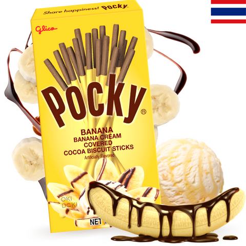 Pocky Sabor Chocolate y Banana 25g