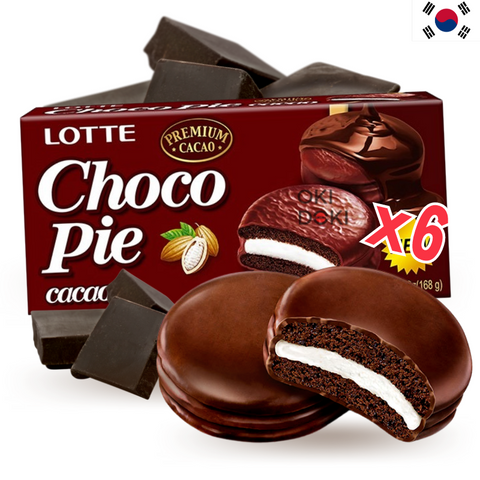 Lotte 可可巧克力派 28g x 6个