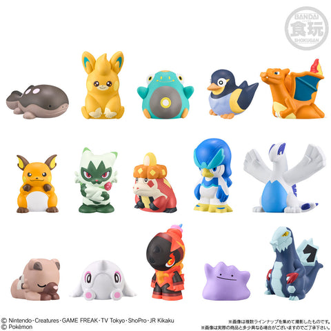 BANDAI Pokemon Chicle con Figura de Pokemon Paldea 1ud