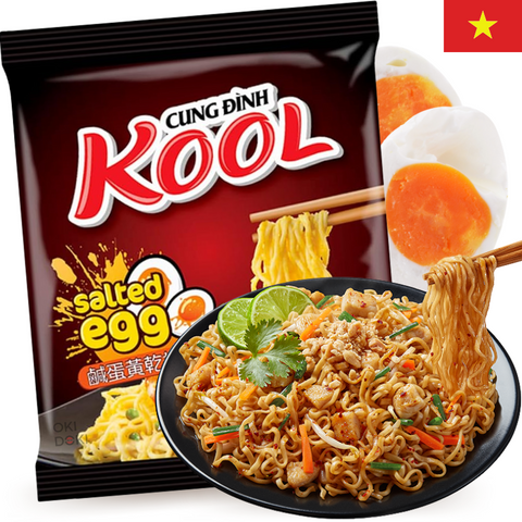 CUNG ĐÌNH KOOL Gebakken Noedels met Zoute Eiersmaak 90g