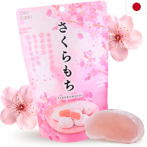 Mochi Japonês Seiki Sabor Sakura 130g