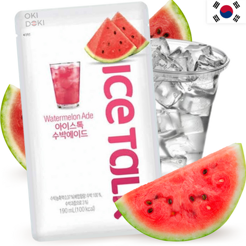 Bebida Coreana de Melancia Prom Ice Talk 230ml