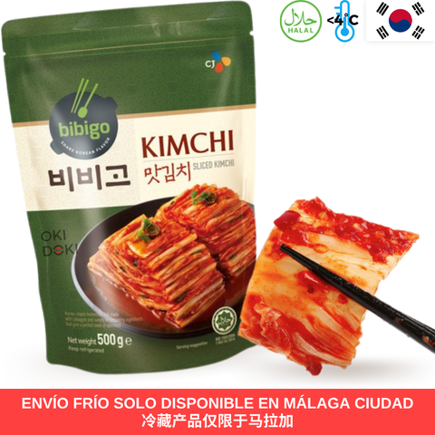 CJ BIBIGO Kimchi fresco preparado Halal (&lt;4°C) 500g