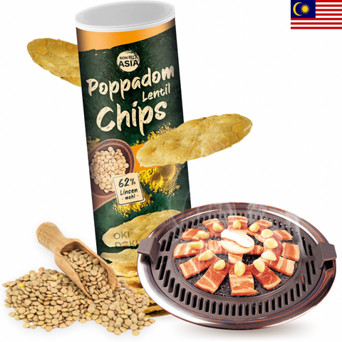 BONASIA 扁豆脆片 Poppadom（韩式BBQ味）70g