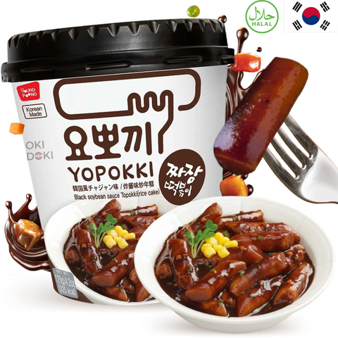 Yopokki Cup Tteokbokki Sabor Jjajang 120g