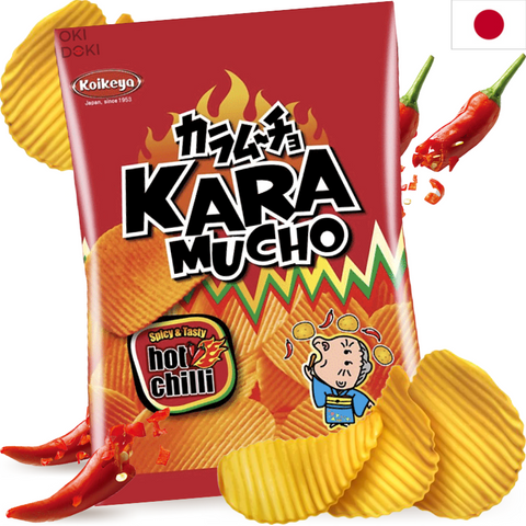 Koikeya Karamucho Patatas Fritas Hot Chili 60g