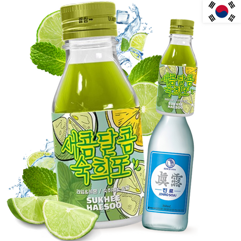 Sukhee Haesoo Bebida Antirresaca para Soju Sabor Mojito 55ml