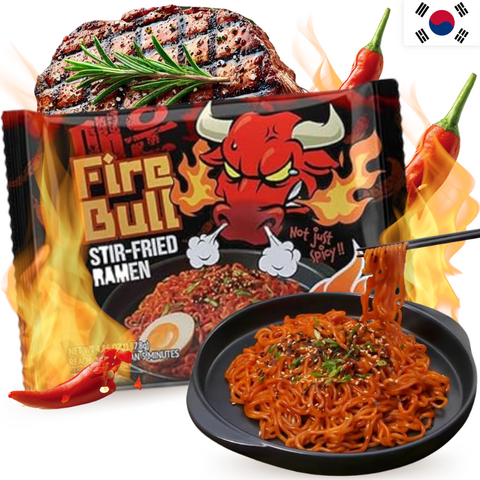 Firebull Spicy Beef Stir-Fried Noodles 137.8g