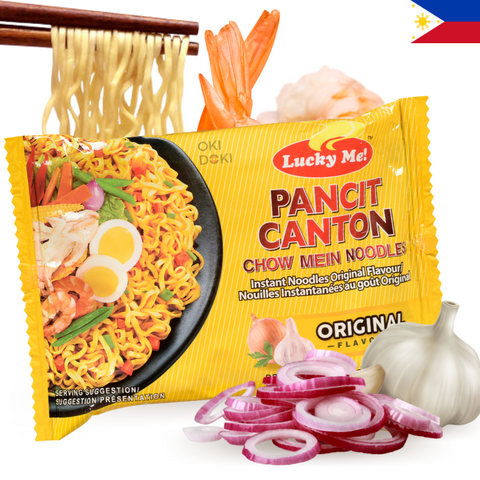 Wat heb ik geluk! Pancit Canton Original Woknoedels (knoflook en ui) 55 g