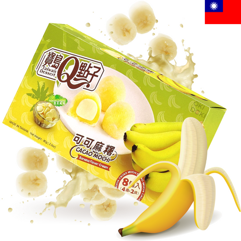 Taiwan Q Mochi de Cacao Banana 80g
