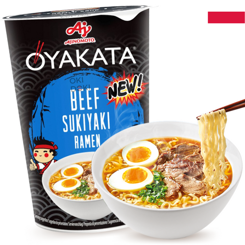AJINOMOTO OYAKATA Cup Noodles Beef Sukiyaki Flavor 63.5g
