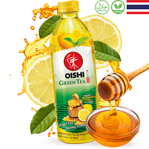 Oishi Chá Verde com Limão e Mel Japonês 500ml