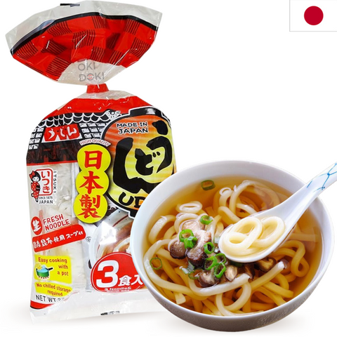 Itsuki Fideos Udon Japonés con Salsa para 3 627g
