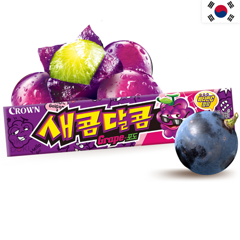 CROWN Sweet and Sour Grape Candies 29g