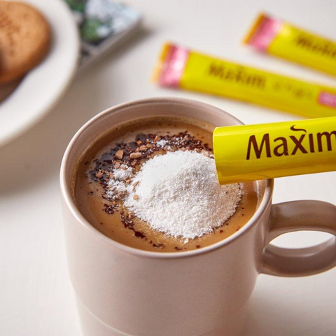 Dongseo Maxim 맥심 Coffee Mix Mocha Gold Mild Café Coreano 12g X 20uds