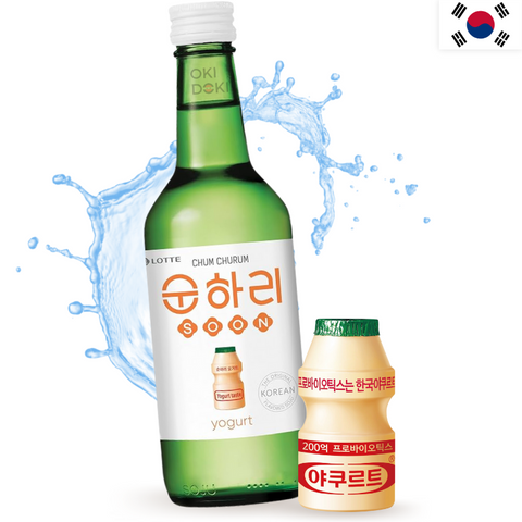 Lotte Chum Churum Soju Yoghurt Yakult Alc. 12% 360 ml