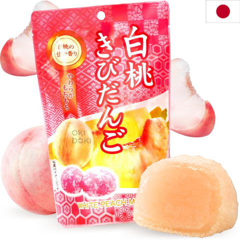 Japanese White Peach Seiki Mochi 130g