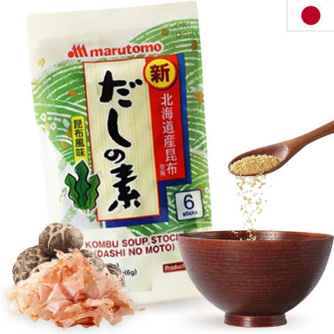 Caldo Instantâneo Marutomo Konbu Dashi 36g