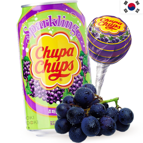 CHUPA CHUPS Soda Sabor de Uva 345ml