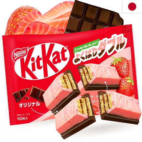 Kit Kat Japonés Fresa y Original 10uds 116g
