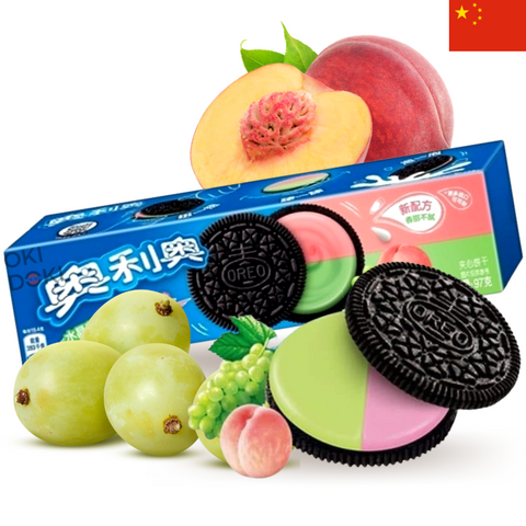 Oreo Sabor Uva e Pêssego 106g