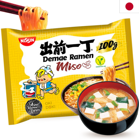 Nissin Demae Itcho Ramen Miso (Vegetariano) 100g