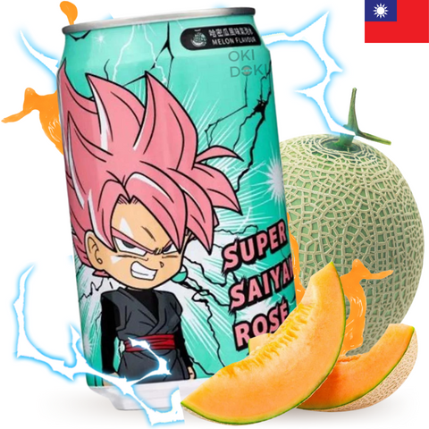 Ocean Bomb Dragon Ball Soda de Melon Super Saiyan Rose 330ml
