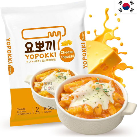 Yopokki Tteokbokki Cheese Flavor (bag) 2 Servings 240g