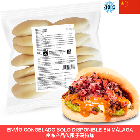 Pães Hs Pan Bao Gua Bao 600g 10 unidades
