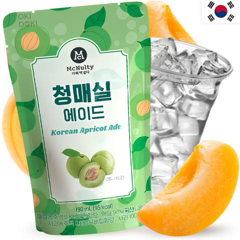 CAFÉ MCNULTY Bebida Sabor Albaricoque Coreano 190ml