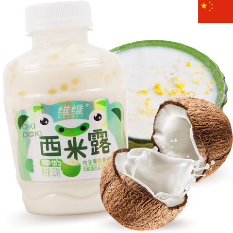 Weiwei Bebida con Jelly Sabor a Coco 320g