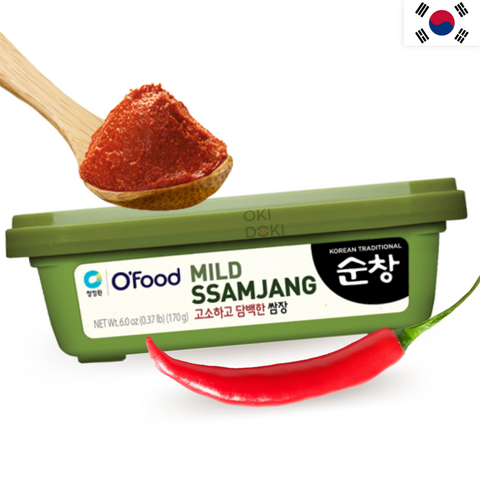 CJW O'Food Salsa Coreana Ssamjang para BBQ Coreana 170g