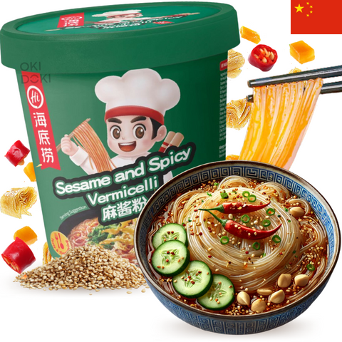 Haidilao Vermicelli Noedels met Pittige Sesamsaus 130g