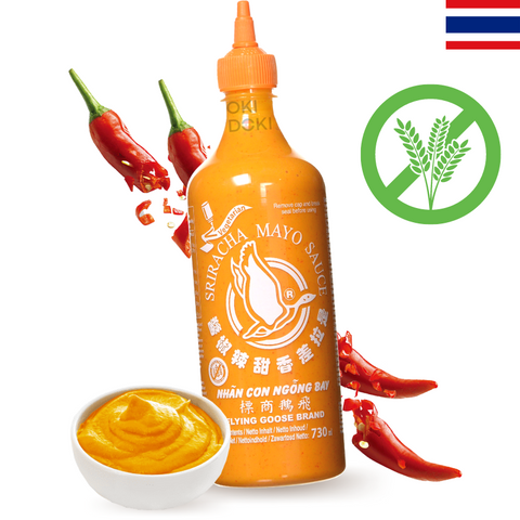 Flying Goose Sriracha Mayonesa (Halal, Sin Gluten, Vegano) 730ml