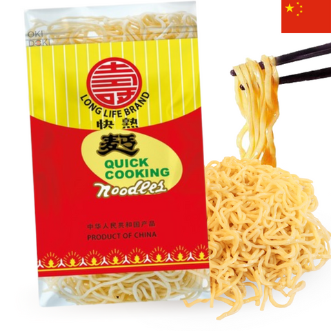 Macarrão chinês instantâneo da marca Long Life 500g