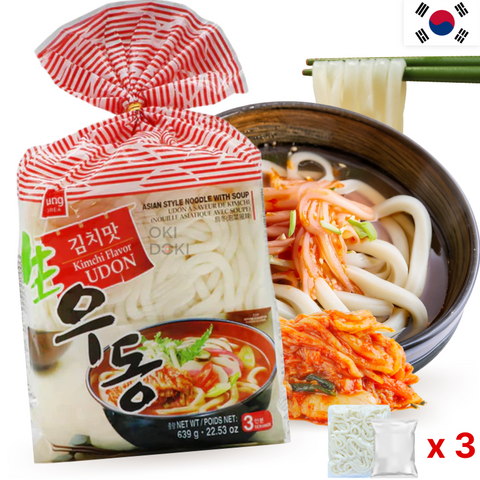 Wang Udon Noedels met Kimchi Soep 639g 3 Porties