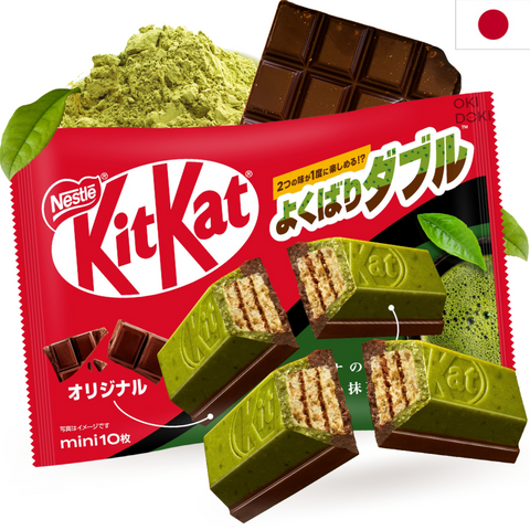 Kit Kat Japonés Matcha Intenso y Original 116g 10uds