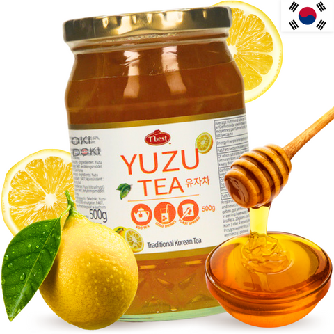 T'best Té de Yuzu Coreano Concentrado 500g