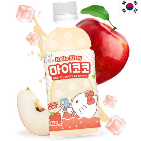 Sanrio Hello Kitty Bebida de Manzana con Gelatina 340ml