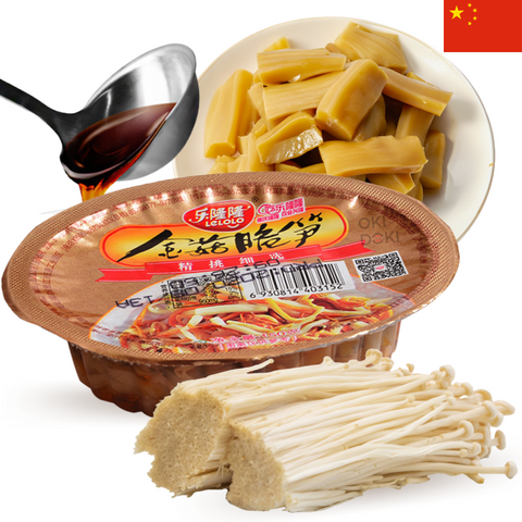 Lll Setas Enoki y Bambú Marinadas 150g