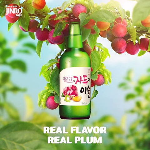 Jinro Soju Ume Pruim Alc. 13% 360 ml
