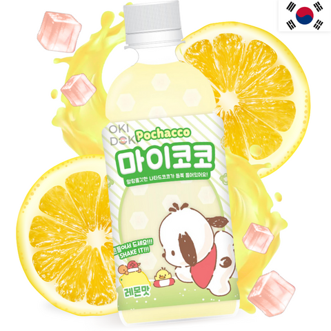 Sanrio Pochacco Bebida de Limón con Gelatina 340ml