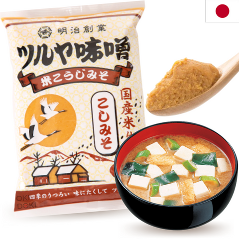 Tsuruya Kome Koji Miso Pasta de Miso Japonés Koshi (fino) 500g