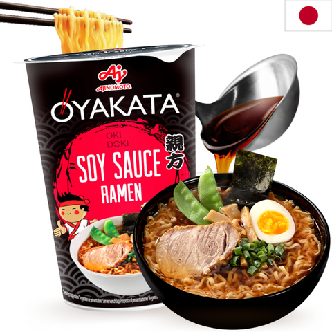 AJINOMOTO OYAKATA Kopje Ramen-noedels Shoyu-smaak 63g