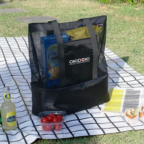 Okidoki Bolsa Reutilizable con Compartimento para Congelados