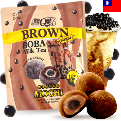 Taiwan Q Mochi Brown Sugar Azucar M. Boba Milk Tea 120g