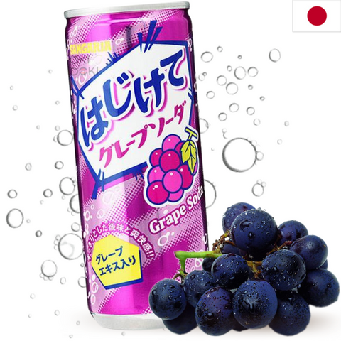 Sangaria Hajikete Japanese Grape Soda 250g